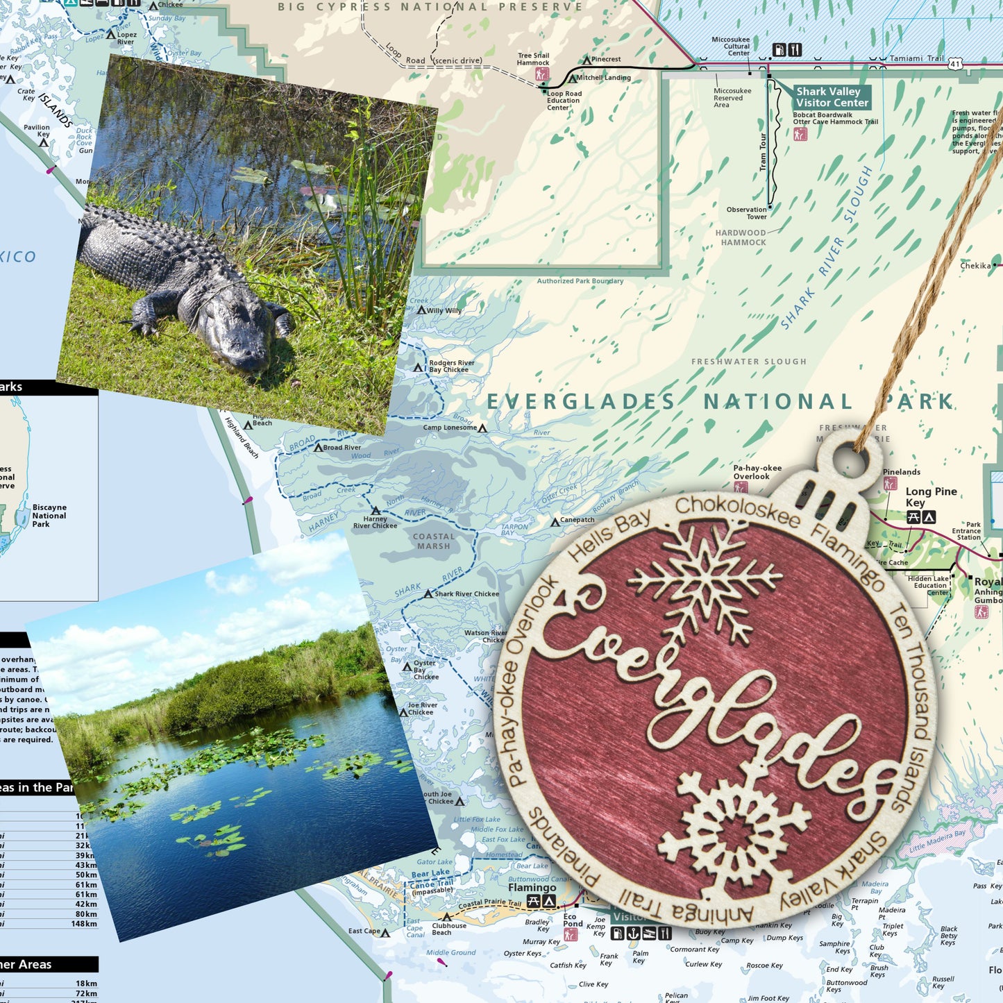 Everglades National Park Christmas Ornament