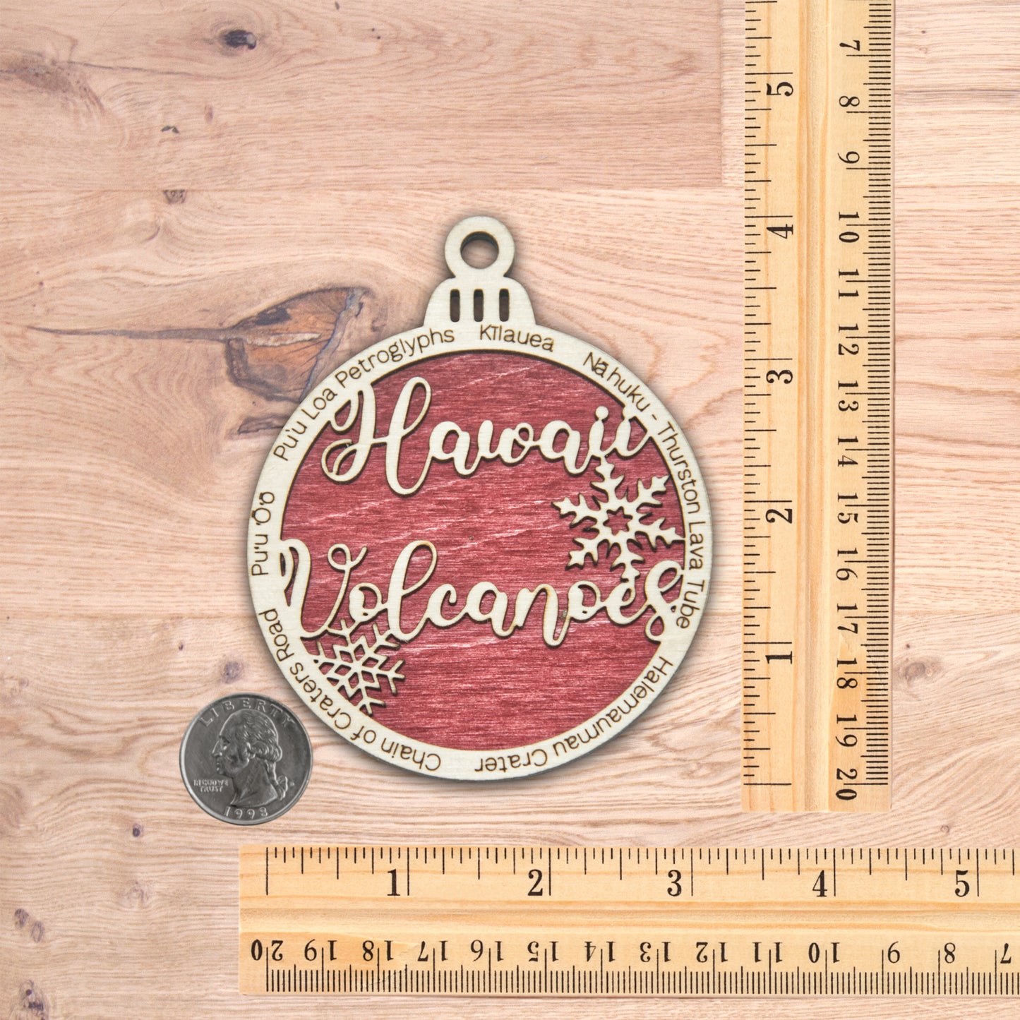Hawaii Volcanoes National Park Christmas Ornament