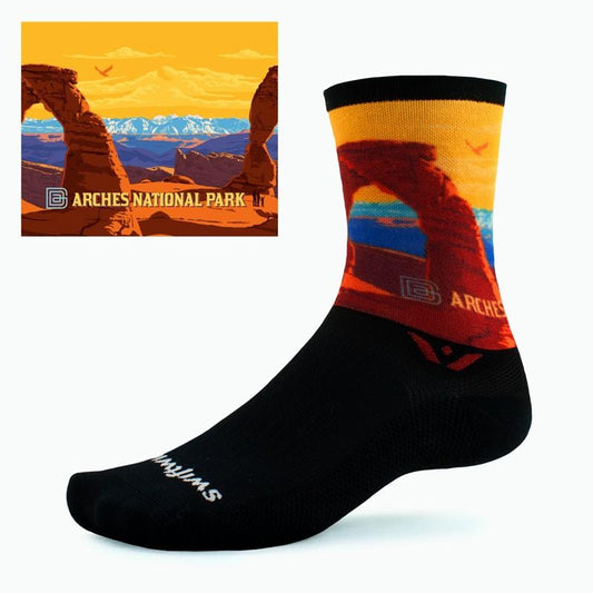 VISION™ Six Impression National Parks - Crew Socks - Arches NP