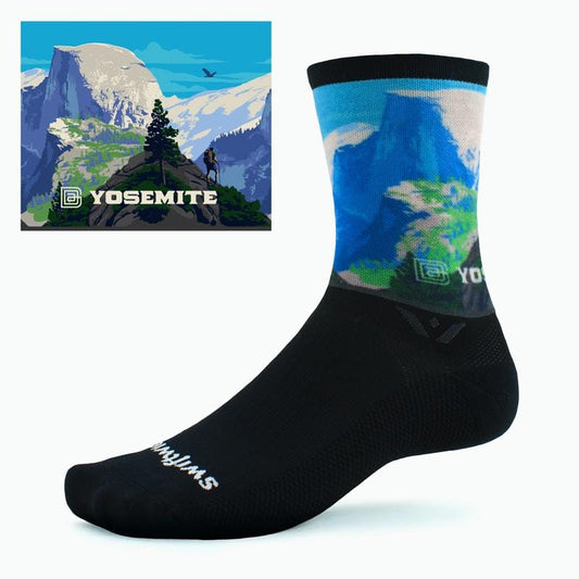 VISION™ Six Impression National Parks - Crew Socks - Yosemite NP - Half Dome